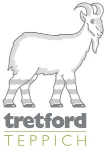 Logo Ziege tretford Teppich