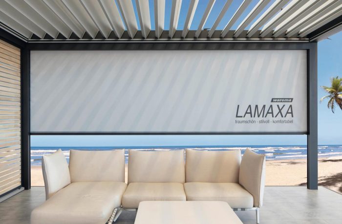 Ege Design – Laxama Sonnenschutz Lamellendach Ege Design – Laxama Sonnenschutz Lamellendach von warema