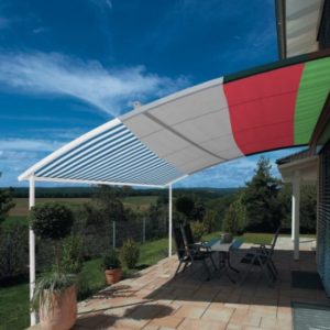 Pergola Markisen in Garchingen an der Alz auf einer Terrasse